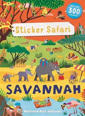 Sticker Safari: Savannah book