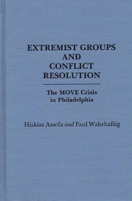 Extremist Groups and Conflict Resolution book