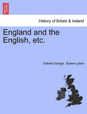 England and the English, Etc. book