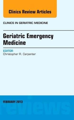 Geriatric Emergency Medicine Vol 29-1 book