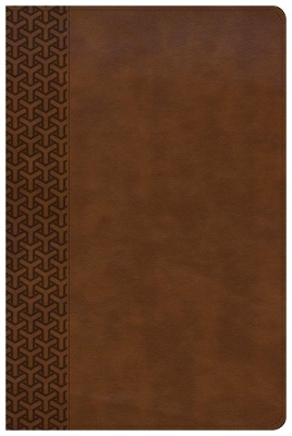 CSB Everyday Study Bible, British Tan LeatherTouch book