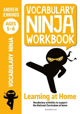 Vocabulary Ninja Workbook for Ages 5-6: Vocabulary activities to support catch-up and home learning book