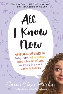 All I Know Now book