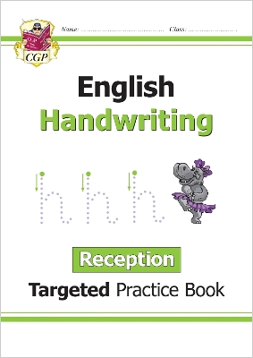 English Targeted Practice Book: Handwriting - Reception book