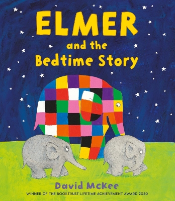 Elmer and the Bedtime Story book