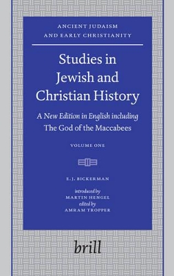 Studies in Jewish and Christian History (2 vols) book