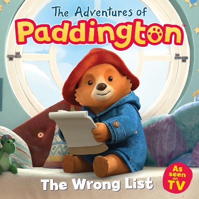 The Adventures of Paddington – The Wrong List book