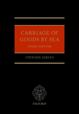 Carriage of Goods by Sea book