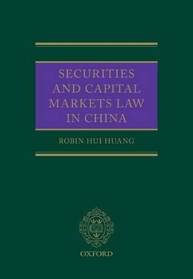 Securities and Capital Markets Law in China book