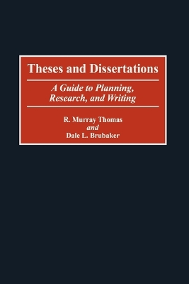 Theses and Dissertations by Dale L. Brubaker