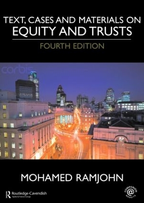 Text, Cases and Materials on Equity and Trusts book