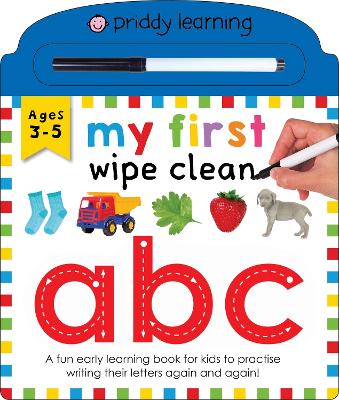 My First Wipe Clean: ABC book