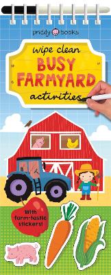 Wipe Clean Busy Farmyard Activities book