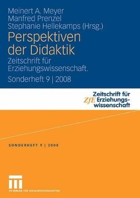 Perspektiven der Didaktik: Zeitschrift für Erziehungswissenschaft. Sonderheft 9 | 2008 book
