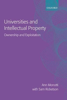 Universities and Intellectual Property book