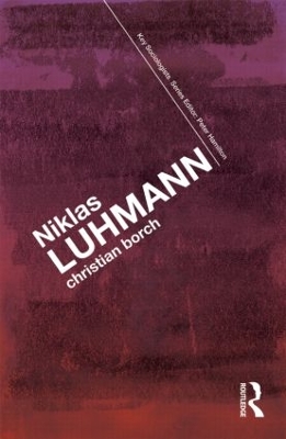 Niklas Luhmann book