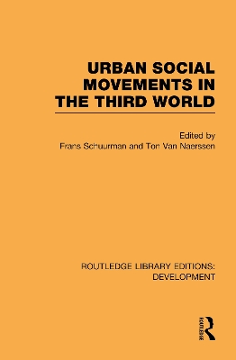 Urban Social Movements in the Third World by Frans Schuurman