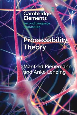 Processability Theory by Manfred Pienemann