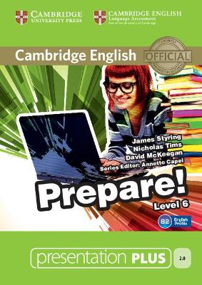 Cambridge English Prepare! Level 6 Presentation Plus DVD-ROM book