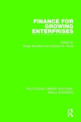 Finance for Growing Enterprises book