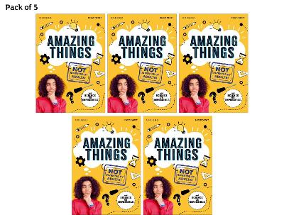 Read Write Inc. Fresh Start Readers: Book 17: Amazing Things (Not Invented by Adults!) & Science vs Impossible - Pack of 5 book