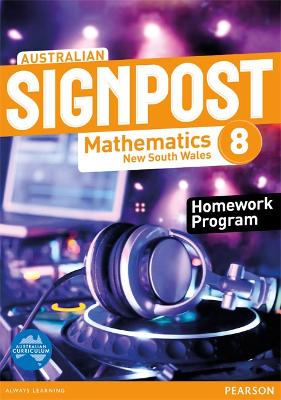 Australian Signpost Mathematics New South Wales 8 Homework Program book