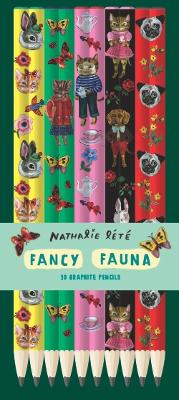 Fancy Fauna: 10 Graphite Pencils book