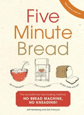 Five Minute Bread by Jeffrey Hertzberg