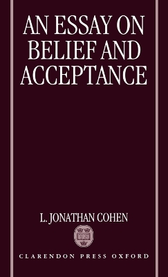 Essay on Belief and Acceptance book