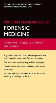 Oxford Handbook of Forensic Medicine book