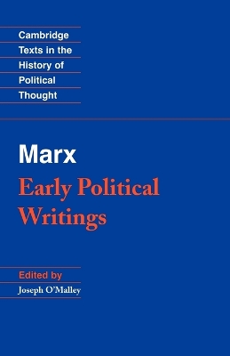Marx: Early Political Writings book