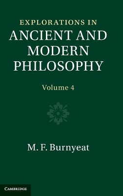 Explorations in Ancient and Modern Philosophy: Volume 4 book