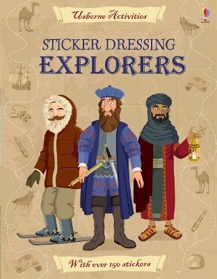 Sticker Dressing Explorers book