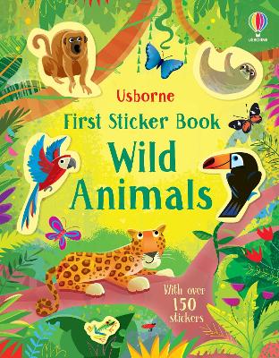 First Sticker Book Wild Animals book