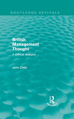 British Management Thought book