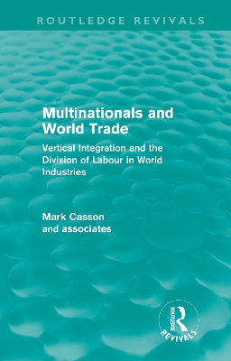 Multinationals and World Trade book