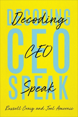 Decoding CEO-Speak book