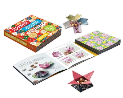 Japanese Origami: Paper Block Plus 64-Page Book book