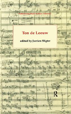 Ton de Leeuw book