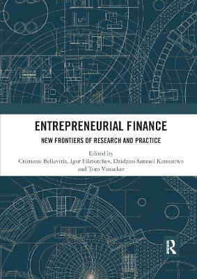 Entrepreneurial Finance: New Frontiers of Research and Practice book