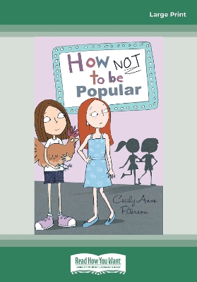 How Not to be Popular book