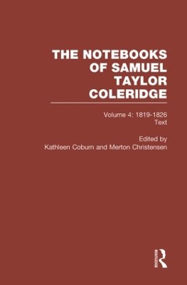 Coleridge Notebooks by Kathleen Coburn