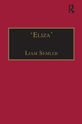 'Eliza': Printed Writings 1641–1700: Series II, Part Two, Volume 3 book