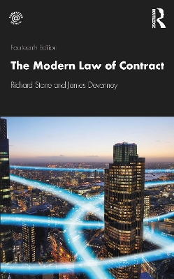 The The Modern Law of Contract by Richard Stone
