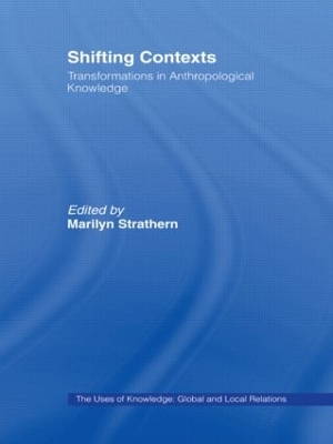 Shifting Contexts by Marilyn Strathern