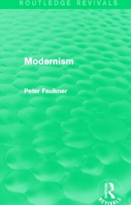 Modernism by Peter Faulkner