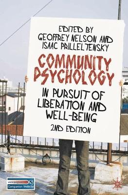 Community Psychology by Geoffrey Nelson