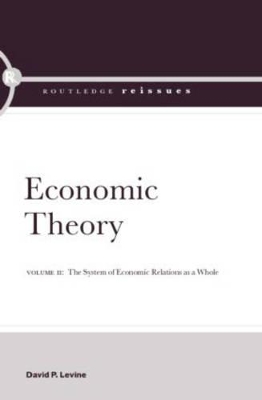 Economic Theory book