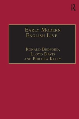 Early Modern English Lives by Ronald Bedford