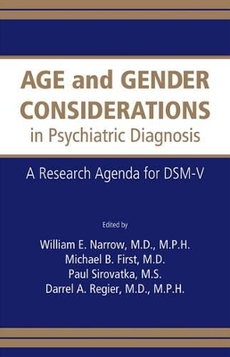 Age and Gender Considerations in Psychiatric Diagnosis book